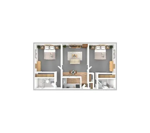 Two Bedroom | Two Bathroom