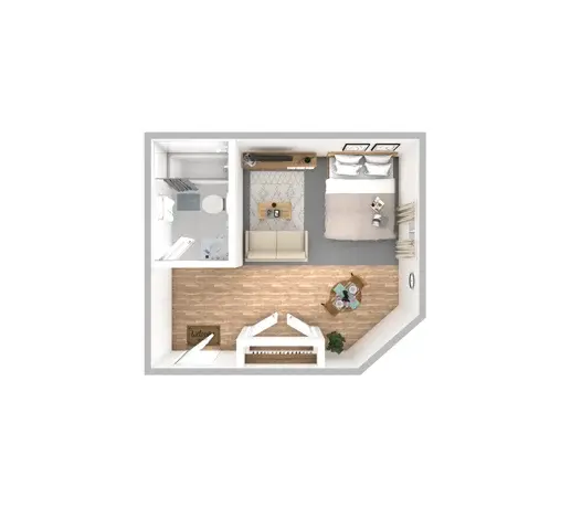 Suite | One Bathroom